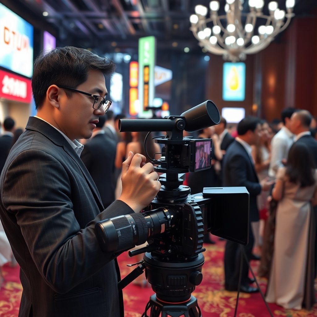 Event Film studio in action