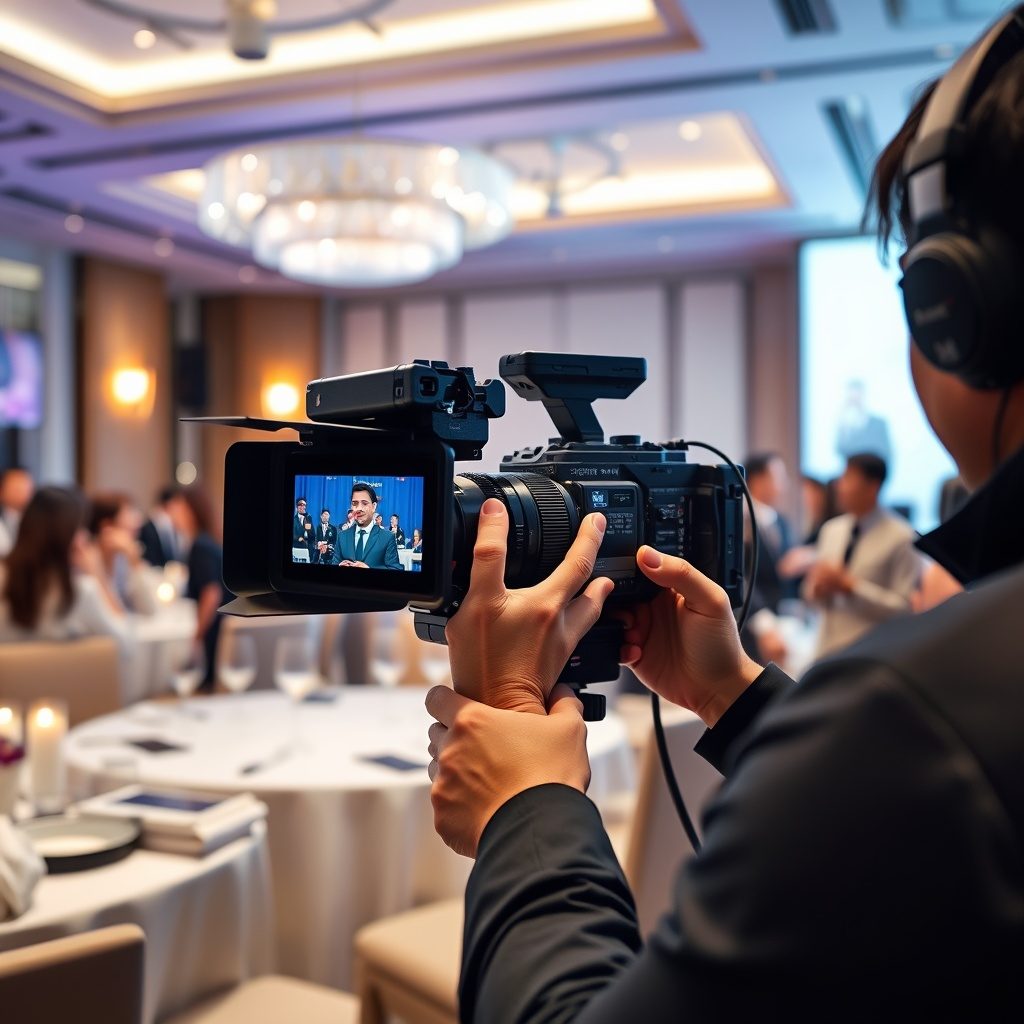 Event Film studio showcasing video production